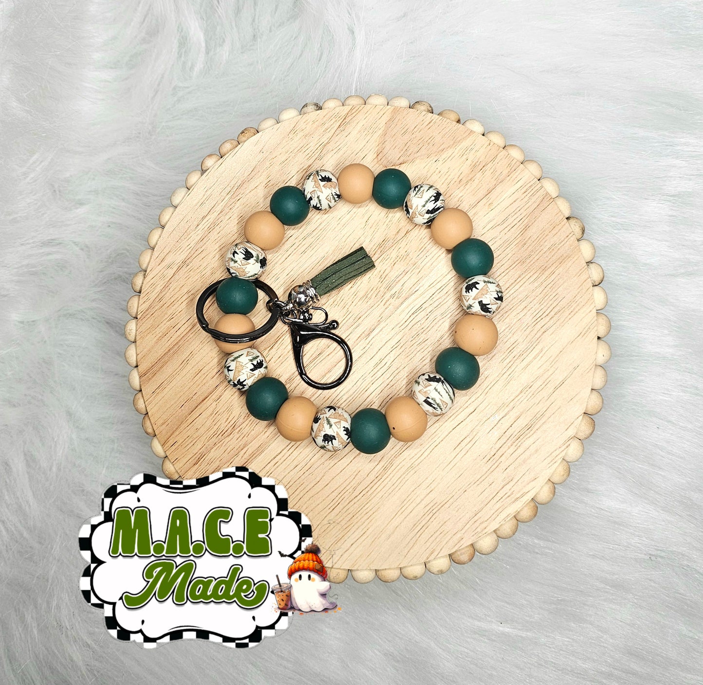 Dont poke the bear Wristlet