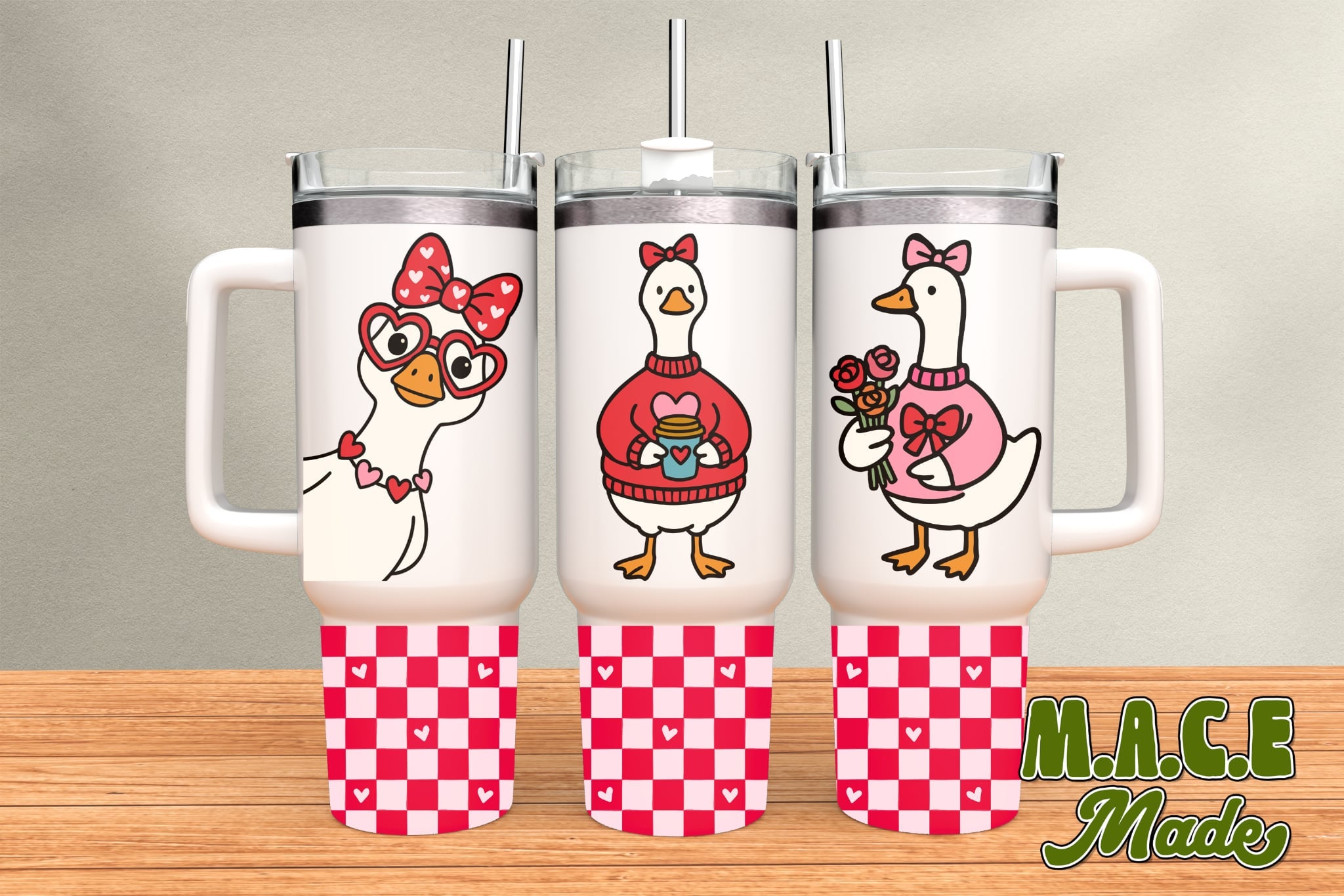 Goose Valentine 40 oz Tumbler