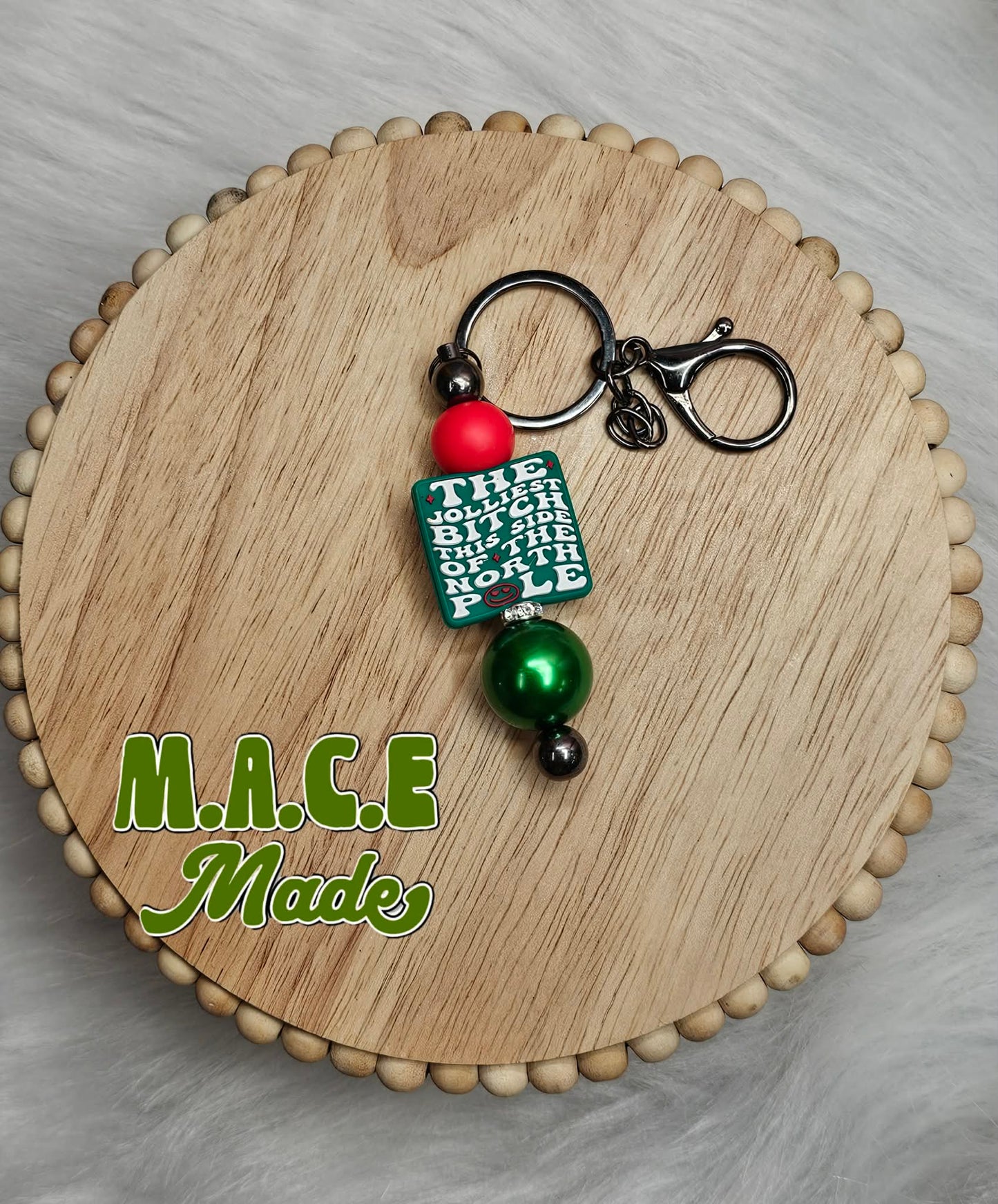 Jolliest B**** Key Chain