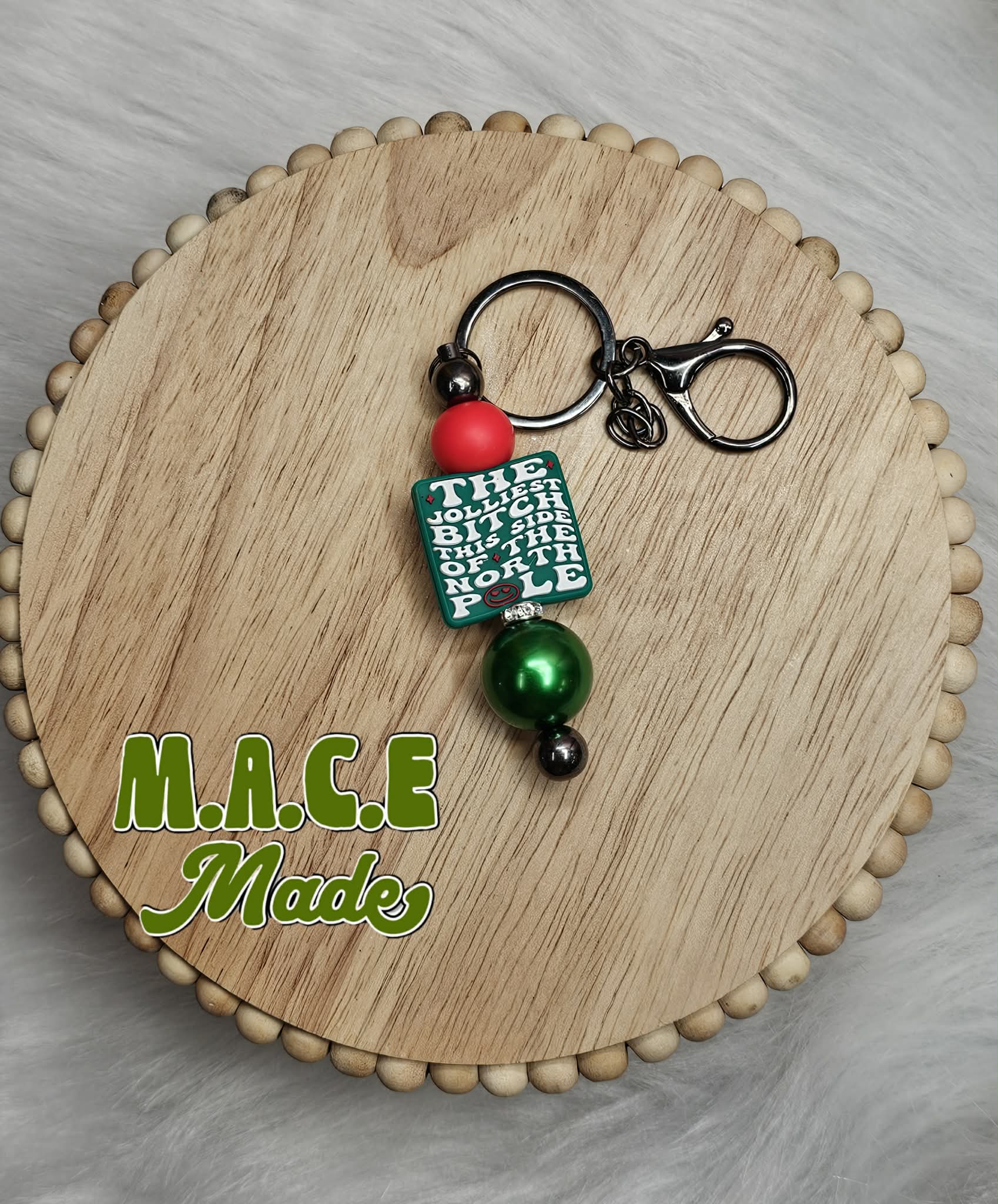 Jolliest B**** Key Chain