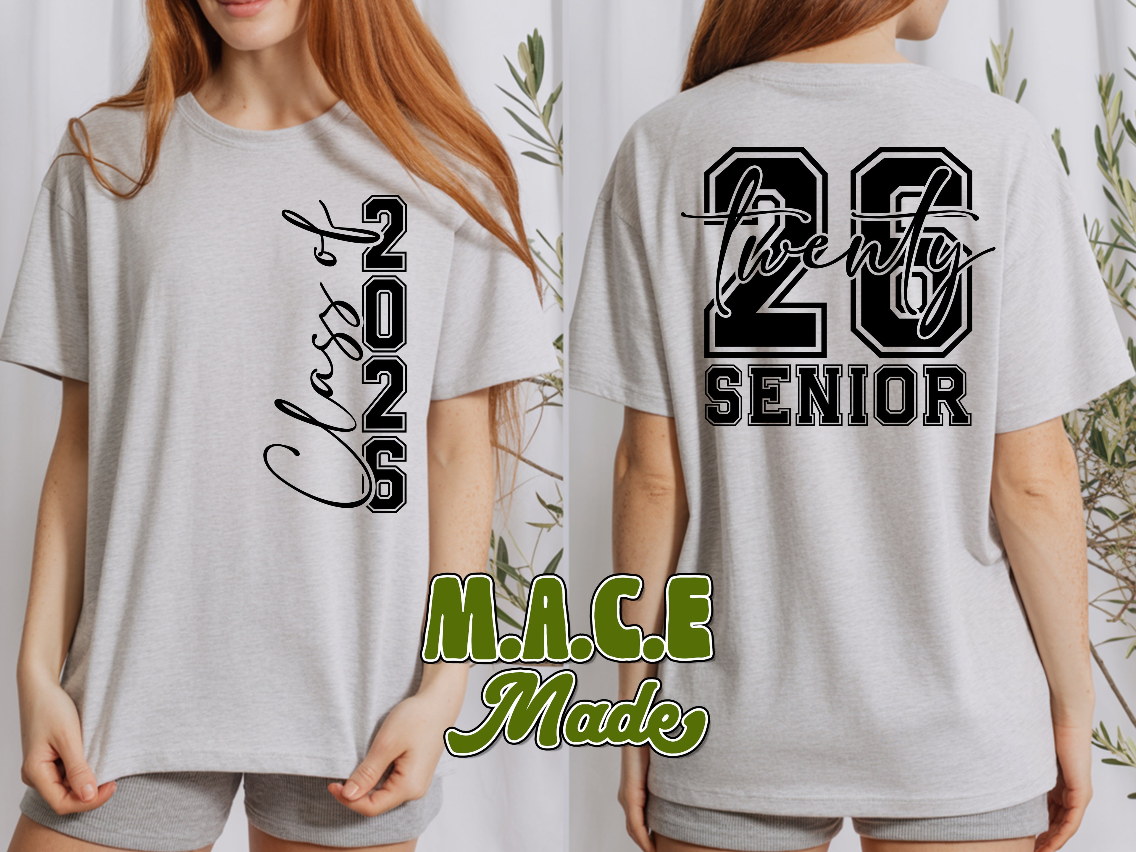 Senior 2026 Double side design