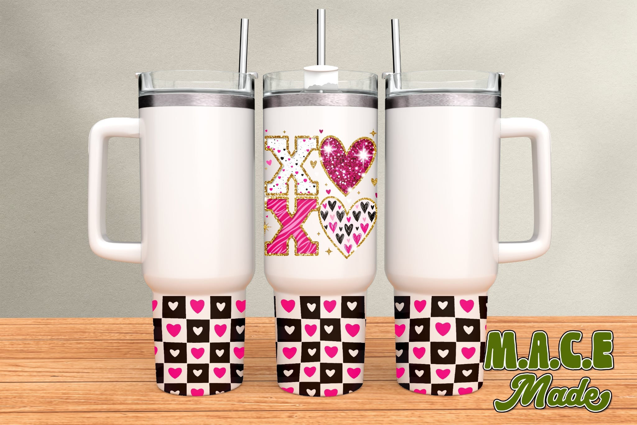 XO XO Heart 40 oz Tumbler