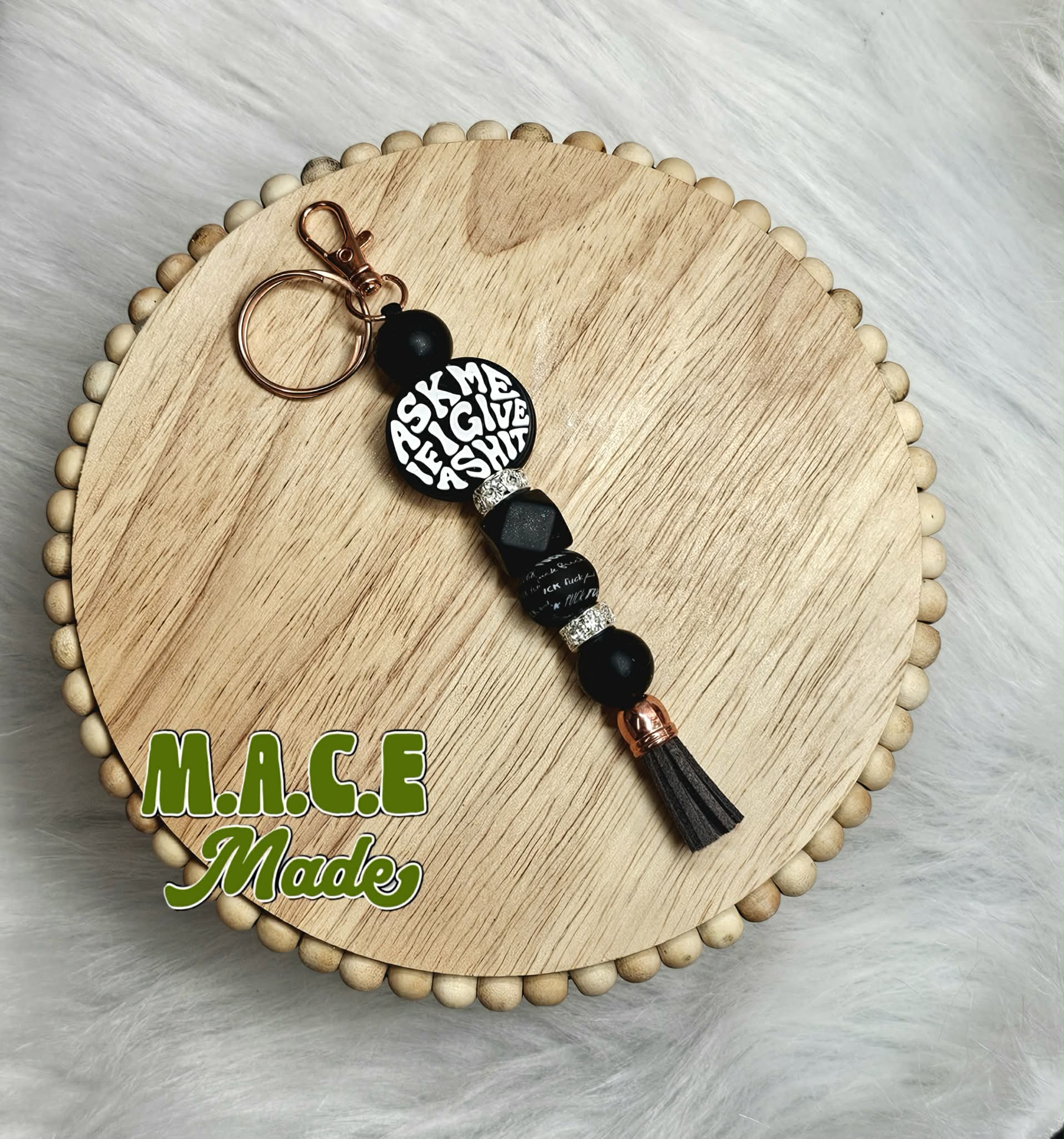 Ask if I give a S*** Key Chain