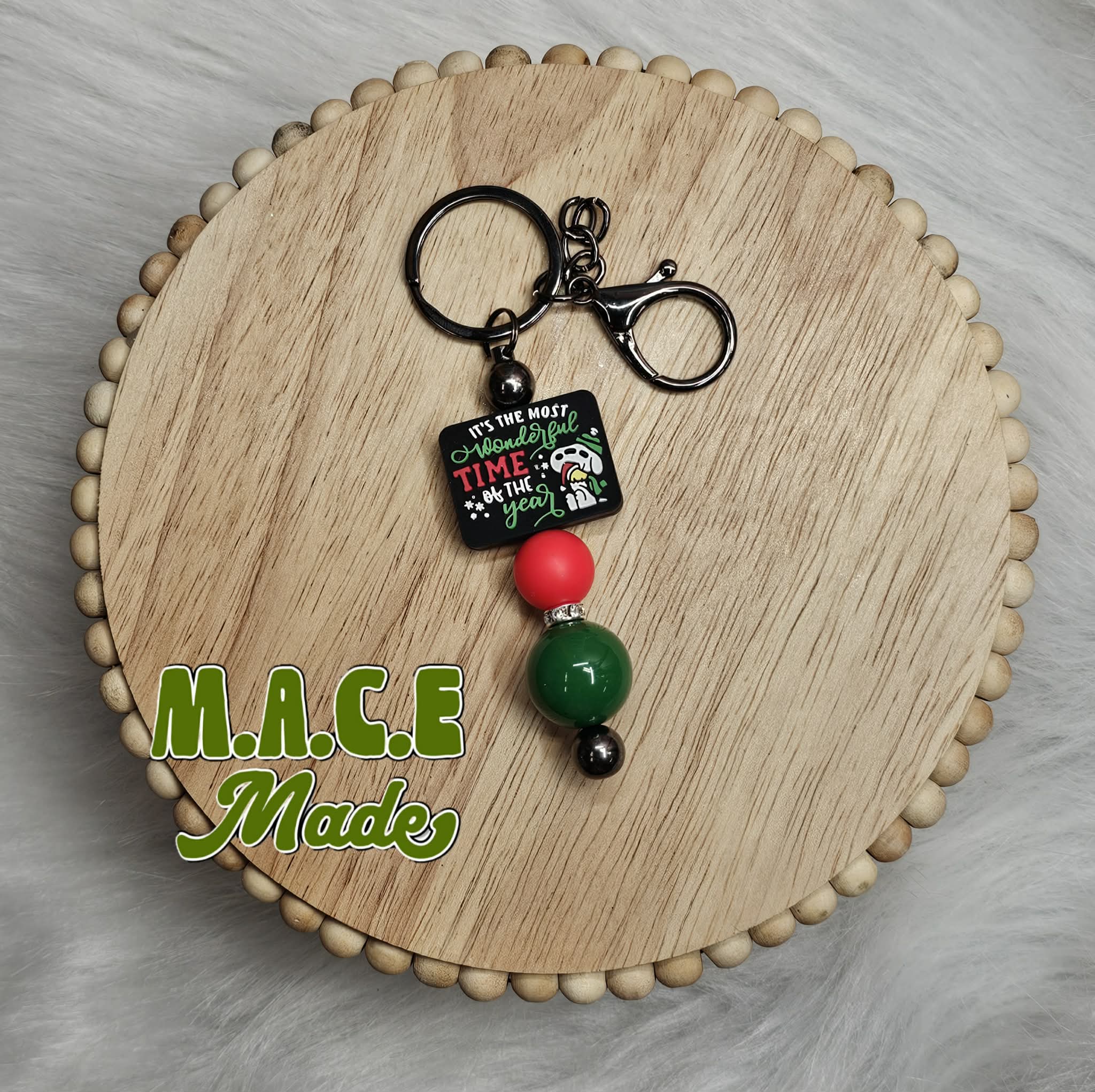the Most Wonderful time of the year Key Chain