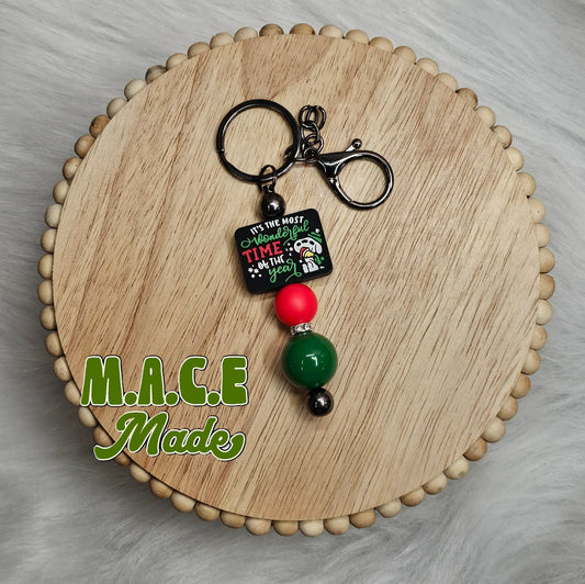 the Most Wonderful time of the year Key Chain