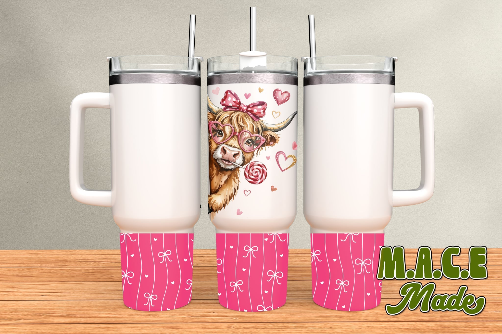 Cow Heart 40 oz Tumbler