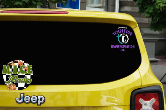 Templeton Transportation Decal