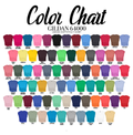 Gildan Softstyle T-Shirt Color Chart