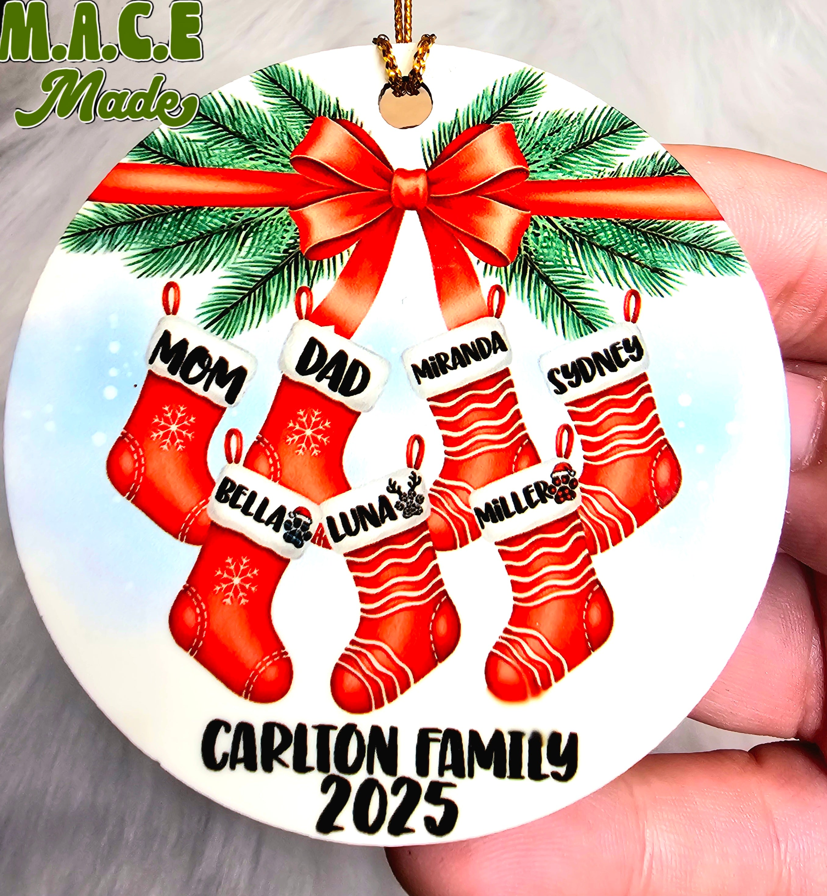 Stocking Ornament