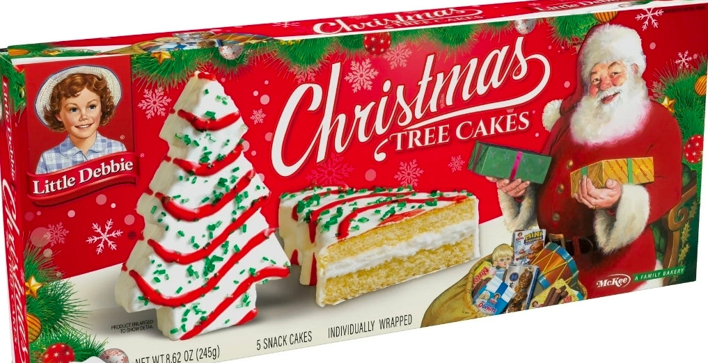 Christmas tree cake freshie
