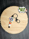 No one fights alone keychain