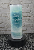 "Shine in the Darkness" Faith Tumbler – 20oz