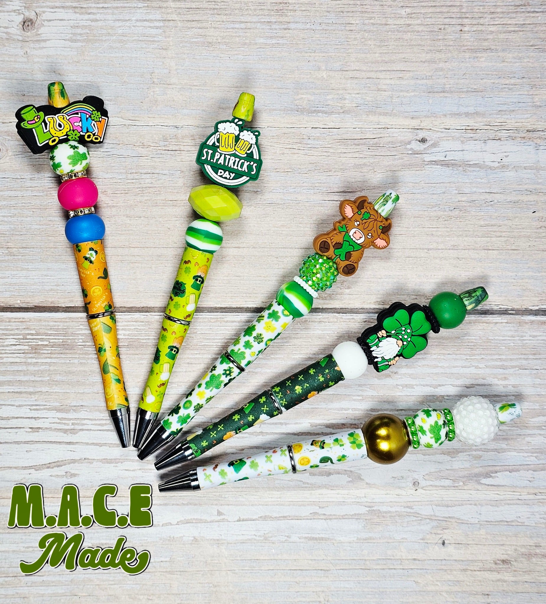 St Patties day pens