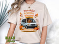 Thankful Grateful Blessed Shirt - School Transportation Driver Thanksgiving Tee